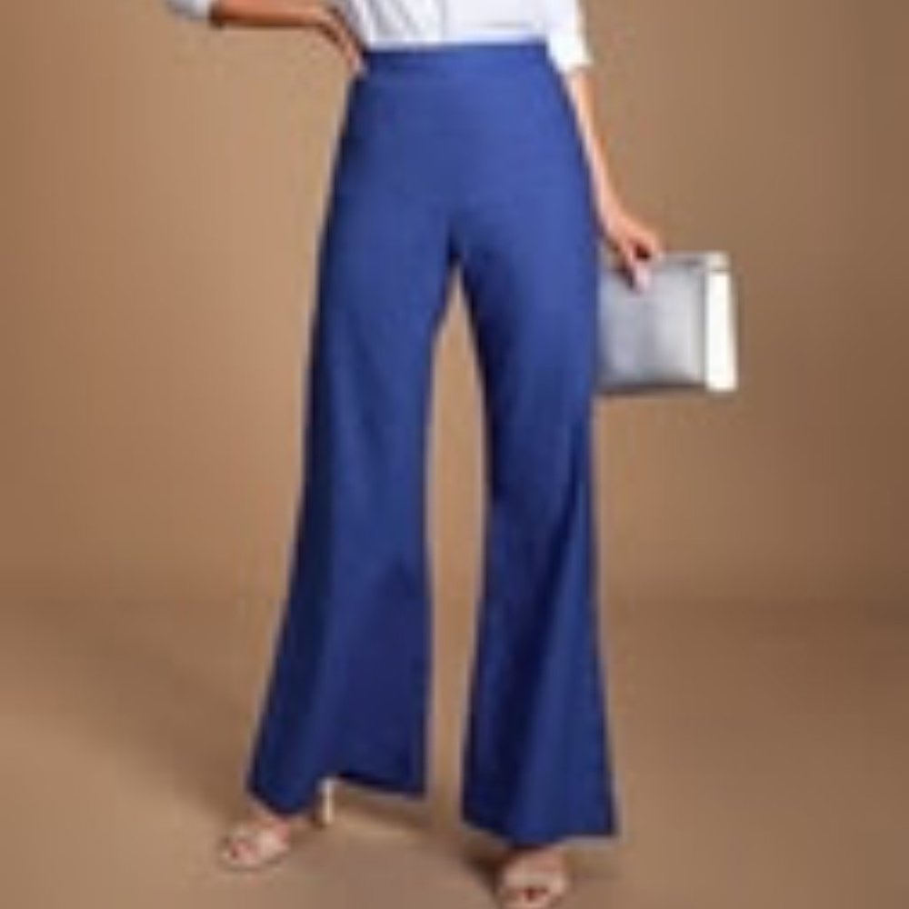 NWT Cobalt blue palazzo pants
